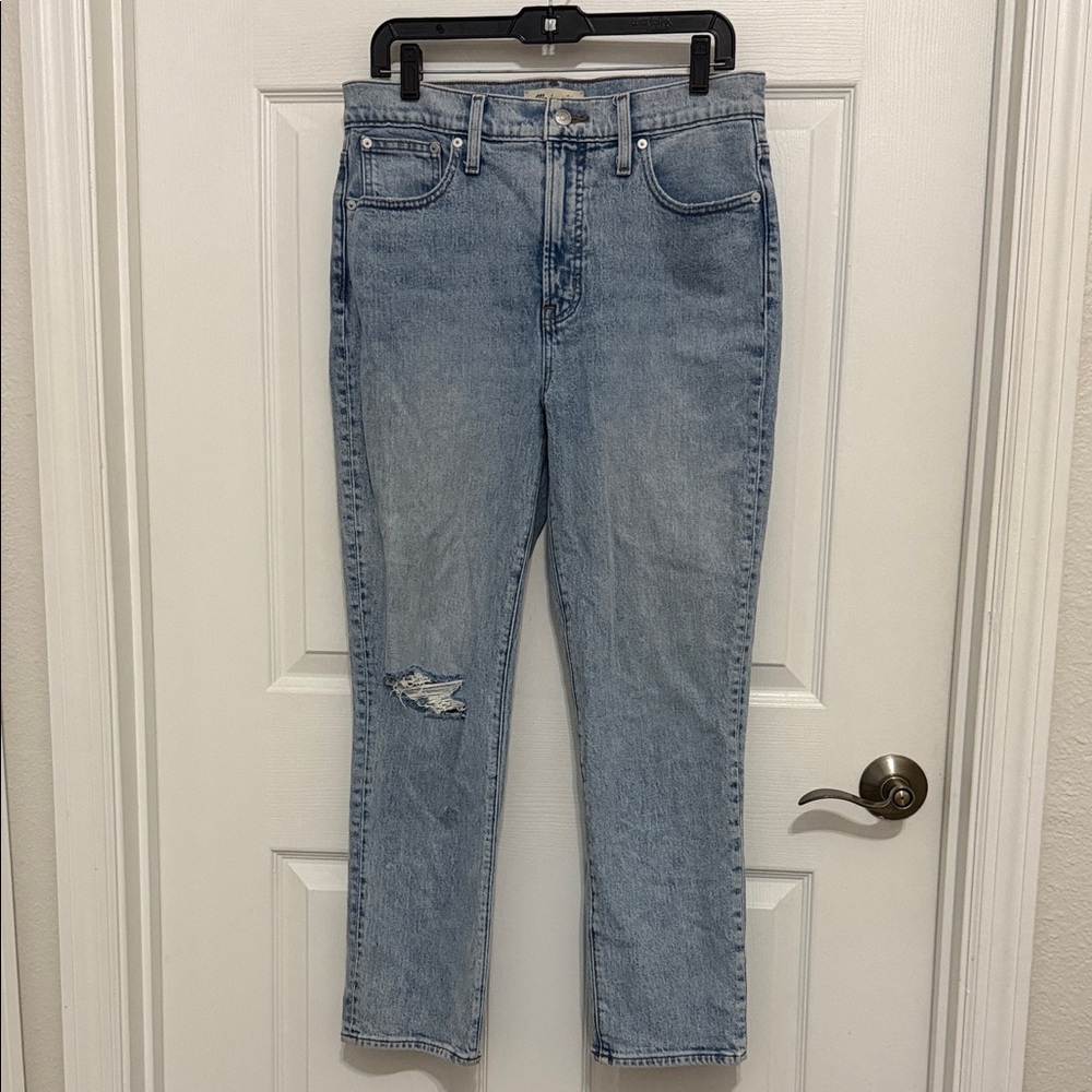 Madewell women’s the perfect vintage crop jeans